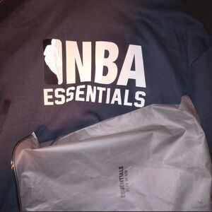 NBA Essentials  Black Hoodie Size 2xl
